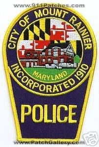 Mount Rainier Police (Maryland)
Thanks to apdsgt for this scan.
Keywords: mt city of