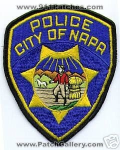 Napa Police (California)
Thanks to apdsgt for this scan.
Keywords: city of