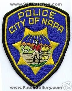 Napa Police (California)
Thanks to apdsgt for this scan.
Keywords: city of