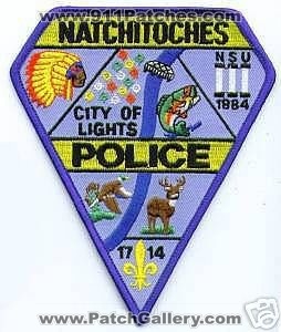 Natchitoches Police (Louisiana)
Thanks to apdsgt for this scan.
