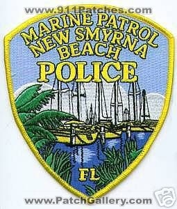 smyrna beach police patchgallery patrol marine patch florida sheriffs patches depts 911patches ems enforcement offices emblems ambulance departments rescue virtual
