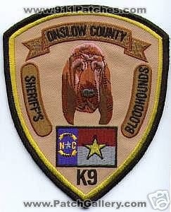 Onslow County Sheriff's Bloodhounds K-9 (North Carolina)
Thanks to apdsgt for this scan.
Keywords: sheriffs k9