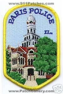 Paris Police (Illinois)
Thanks to apdsgt for this scan.
