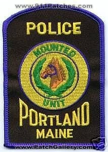 Portland Police Mounted Unit (Maine)
Thanks to apdsgt for this scan.
