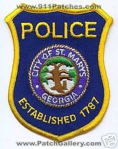 Saint Marys Police (Georgia)
Thanks to apdsgt for this scan.
Keywords: st