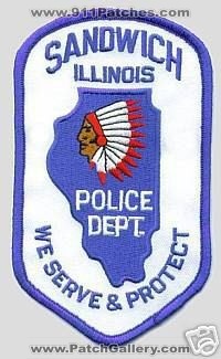 Sandwich Police Department (Illinois)
Thanks to apdsgt for this scan.
Keywords: dept
