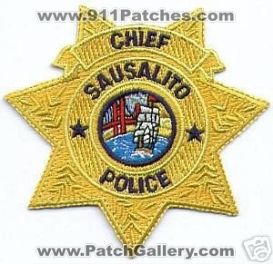Sausalito Police Chief (California)
Thanks to apdsgt for this scan.

