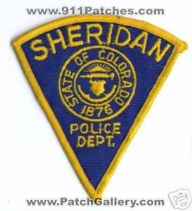 Sheridan Police Department (Colorado)
Thanks to apdsgt for this scan.
Keywords: dept