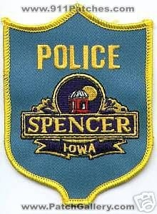 Spencer Police (Iowa)
Thanks to apdsgt for this scan.
