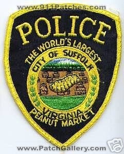 Suffolk Police (Virginia)
Thanks to apdsgt for this scan.
Keywords: city of