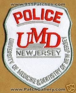University of Medicine & Dentistry of New Jersey Police (New Jersey)
Thanks to apdsgt for this scan.
Keywords: and umd