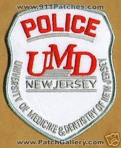 University of Medicine & Dentistry of New Jersey Police (New Jersey)
Thanks to apdsgt for this scan.
Keywords: and umd