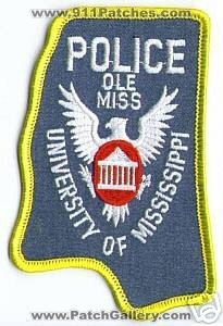 University of Mississippi Police (Mississippi)
Thanks to apdsgt for this scan.
