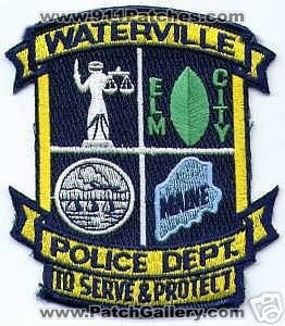 Waterville Police Department (Maine)
Thanks to apdsgt for this scan.
Keywords: dept