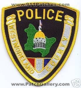 Westmoreland County Police (Pennsylvania)
Thanks to apdsgt for this scan.
