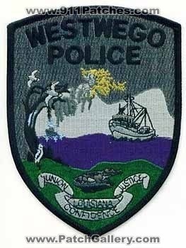 Westwego Police (Louisiana)
Thanks to apdsgt for this scan.
