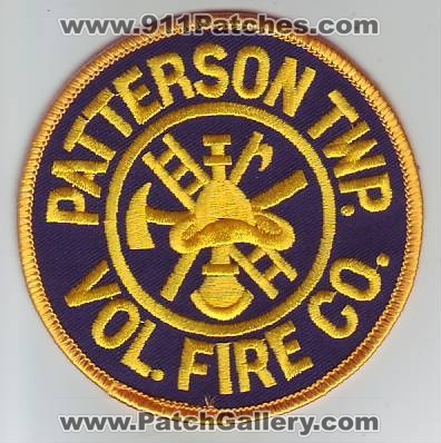 Patterson Township Volunteer Fire Company (Pennsylvania)
Thanks to Dave Slade for this scan.
Keywords: twp