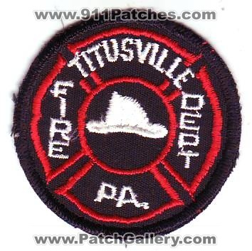 Titusville Fire Department (Pennsylvania)
Thanks to Dave Slade for this scan.
Keywords: dept