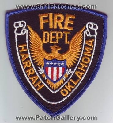 Harrah Fire Department (Oklahoma)
Thanks to Dave Slade for this scan.
Keywords: dept