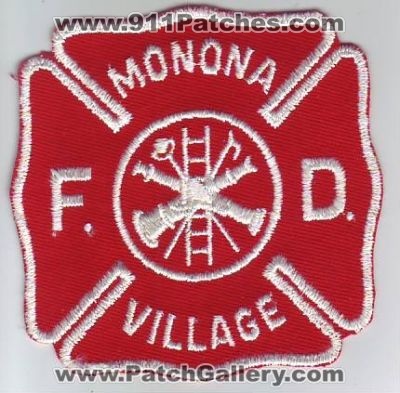 Monona Village Fire Department (Wisconsin)
Thanks to Dave Slade for this scan.
Keywords: f.d. fd