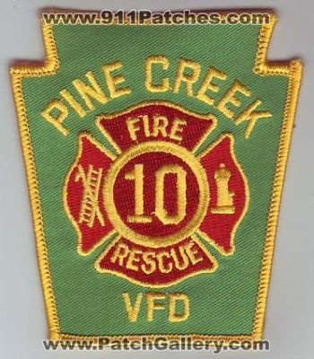 Pine Creek Volunteer Fire Department (Pennsylvania)
Thanks to Dave Slade for this scan.
Keywords: vfd rescue 10