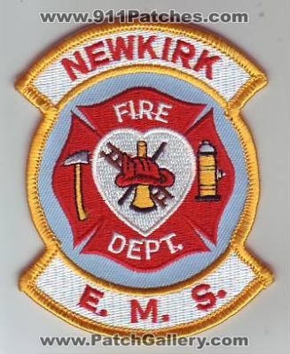 Newkirk Fire Department (Oklahoma)
Thanks to Dave Slade for this scan.
Keywords: dept e.m.s. ems
