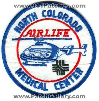 AirLife Greeley North Colorado Medical Center NCMC Patch (Colorado) (Defunct)
[b]Scan From: Our Collection[/b]
Now North Colorado Medevac
Keywords: ems medical helicopter ambulance