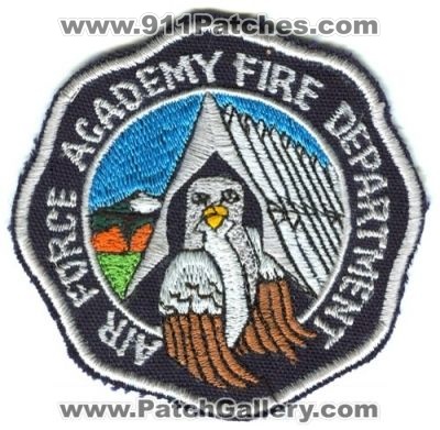 Air Force Academy Fire Department USAF Military Patch (Colorado) (Hand Sewn)
[b]Scan From: Our Collection[/b]
Keywords: afa dept. usaf
