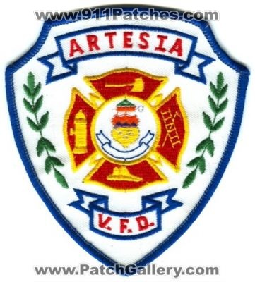 Artesia Volunteer Fire Department Patch (Colorado)
[b]Scan From: Our Collection[/b]
Keywords: v.f.d. vfd