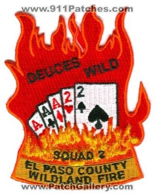 El Paso County Wildland Fire Squad 2 Patch (Colorado)
[b]Scan From: Our Collection[/b]
