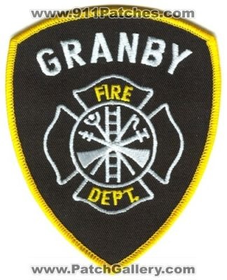 Granby Fire Department Patch (Colorado)
[b]Scan From: Our Collection[/b]
Keywords: dept
