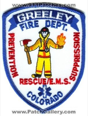 Greeley Fire Department Patch (Colorado)
[b]Scan From: Our Collection[/b]
Keywords: dept rescue
