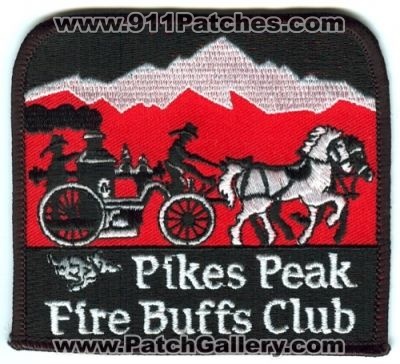Pikes Peak Fire Bluffs Club Patch (Colorado)
[b]Scan From: Our Collection[/b]

