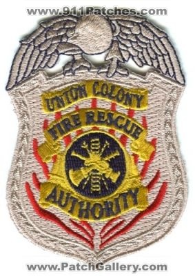 Union Colony Fire Rescue Authority Patch (Colorado)
[b]Scan From: Our Collection[/b]
