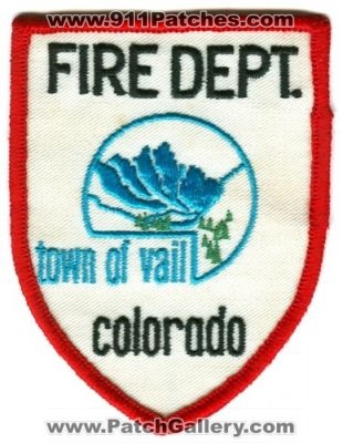 Vail Fire Department Patch (Colorado)
[b]Scan From: Our Collection[/b]
Keywords: town of dept
