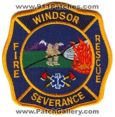 Windsor Severance Fire Rescue Department Patch (Colorado)
[b]Scan From: Our Collection[/b]
Keywords: dept.
