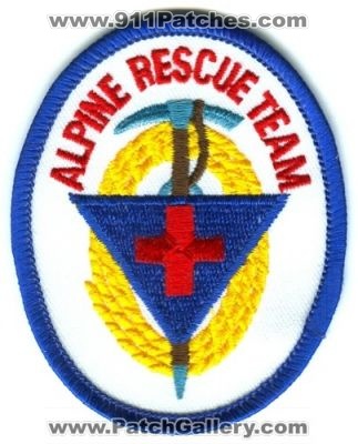 Alpine Rescue Team Patch (Colorado)
[b]Scan From: Our Collection[/b]
