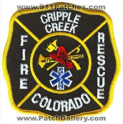 Cripple Creek Fire Rescue Patch (Colorado)
[b]Scan From: Our Collection[/b]
