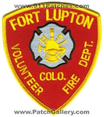 Fort Lupton Volunteer Fire Department Patch (Colorado)
Scan By: PatchGallery.com
Keywords: ft. dept. colo.