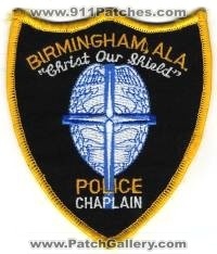 Birmingham Police Chaplain (Alabama)
Thanks to BensPatchCollection.com for this scan.
