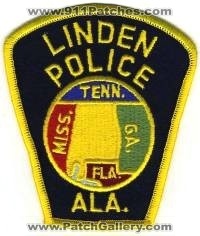 Linden Police (Alabama)
Thanks to BensPatchCollection.com for this scan.
