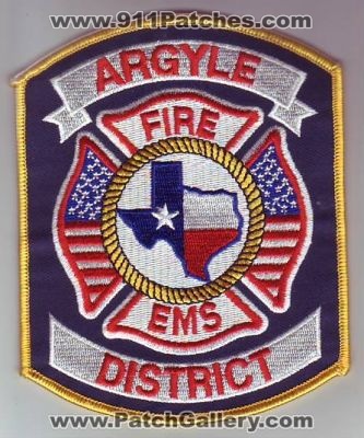Argyle District Fire EMS (Texas)
Thanks to Dave Slade for this scan.
