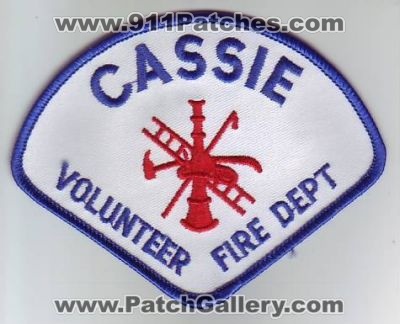 Cassie Volunteer Fire Department (Texas)
Thanks to Dave Slade for this scan.
Keywords: dept