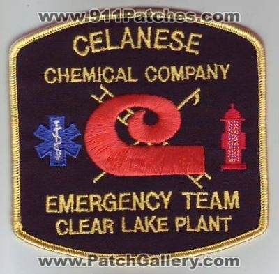 Celanese Chemical Company Emergency Team Clear Lake Plant (Texas)
Thanks to Dave Slade for this scan.
Keywords: fire