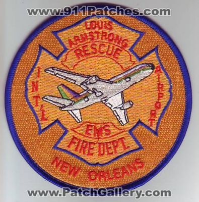 Louis Armstrong International Airport Fire Department (Louisiana)
Thanks to Dave Slade for this scan.
Keywords: dept new orleans intl rescue ems