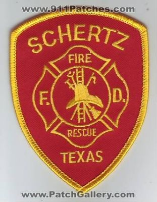 Schertz Fire Department (Texas)
Thanks to Dave Slade for this scan.
Keywords: f.d. fd rescue