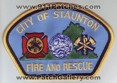 Staunton Fire And Rescue (Virginia)
Thanks to Dave Slade for this scan.
Keywords: city of
