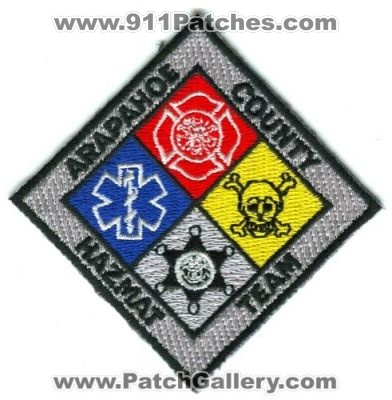 Arapahoe County HazMat Team Patch (Colorado)
[b]Scan From: Our Collection[/b]
Keywords: co. haz-mat fire ems police sheriff