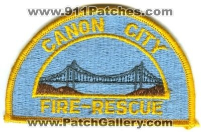 Canon City Fire Rescue Patch (Colorado)
[b]Scan From: Our Collection[/b]
