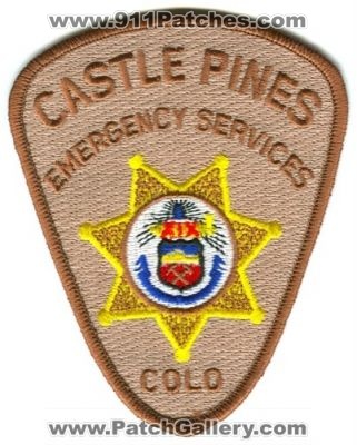 Castle Pines Emergency Services Patch (Colorado)
[b]Scan From: Our Collection[/b]
